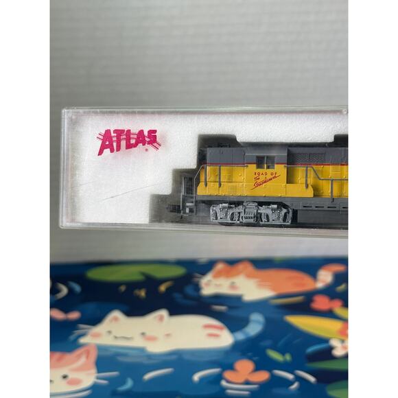 ATLAS N SCALE LOCOMOTIVE #298 GP-9 #4337 UNION PACIFIC - Picture 5 of 11